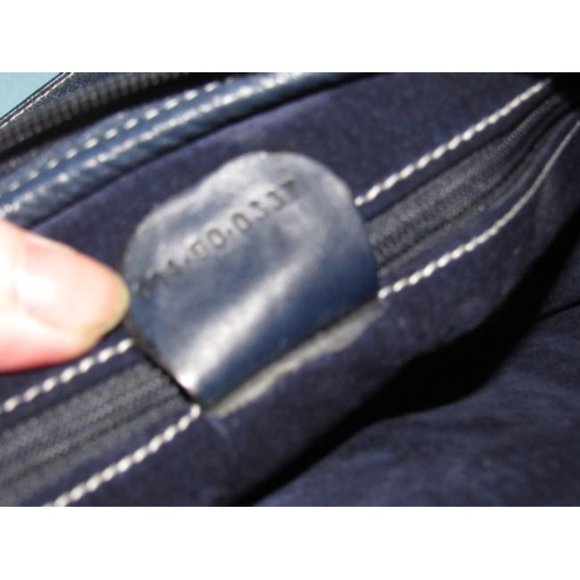 Gucci Vintage Crossbody Shades Of Navy In Smooth And Textured Leather - Picture 8 of 12